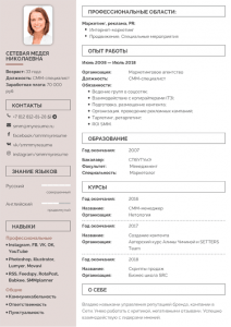 Образец портфолио смм специалиста