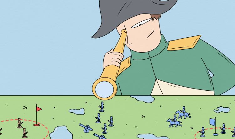 начальник следит