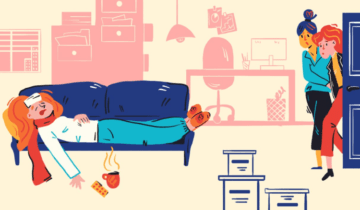 что делать если вы заболели на работе